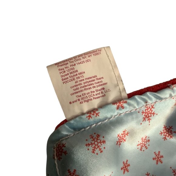 The Elf on Shelf My 1st First Elf Christmas Lovey Baby Security Blanket Rattle - Picture 4 of 6